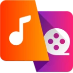 video to mp3 converter android application logo